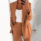 EleganceEssence™    |     Solid Color Blazer Long Sleeve