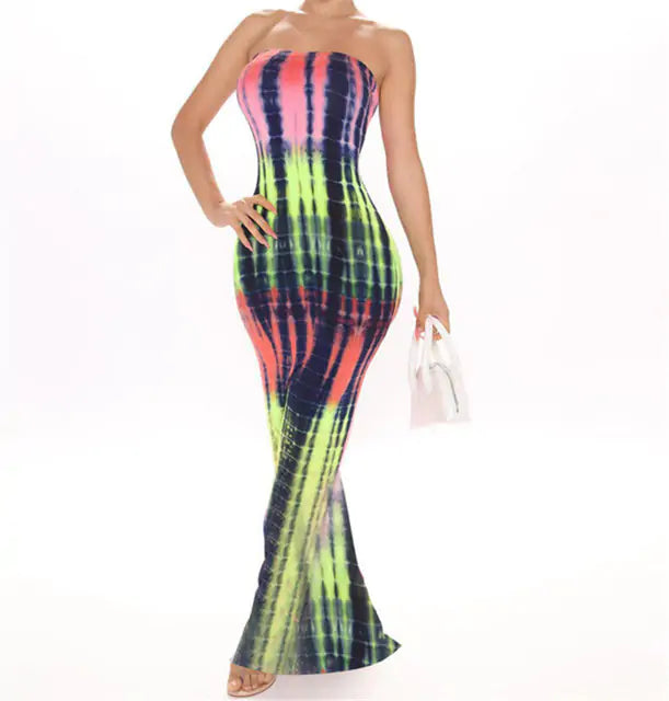 SunSway™    |    Strapless Summer Dress