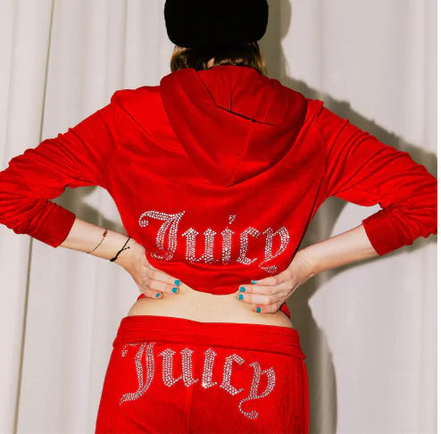 DazzleJuice™     |    Juicy Sweatshirt and Pants with Diamonds