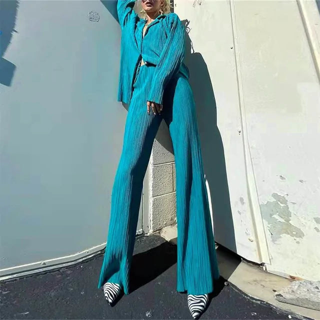 ChicDuo™   |   Two Piece Long Sleeve Suit