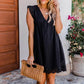 VistaCotton™       |      V-neck Cotton Dress