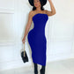 WrapGlam™      |      Chest Wrapped Long  Dress