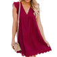 VistaCotton™       |      V-neck Cotton Dress