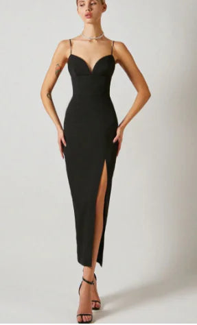 SirenSway™     |      Sleeveless Mermaid Front With Slit Dress