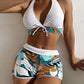 WaveWaist™      |     High Waist Bikini Set Swimwear