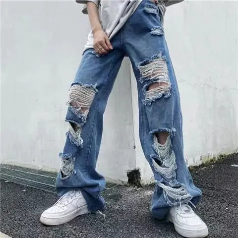 RipChic™         |       High Waist Ripped Jeans