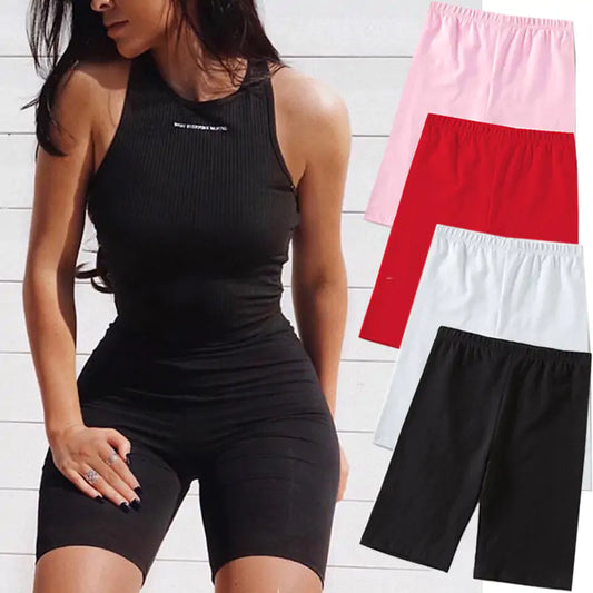 FlexiCycle™    |      4 Color Athleisure Cycling Shorts