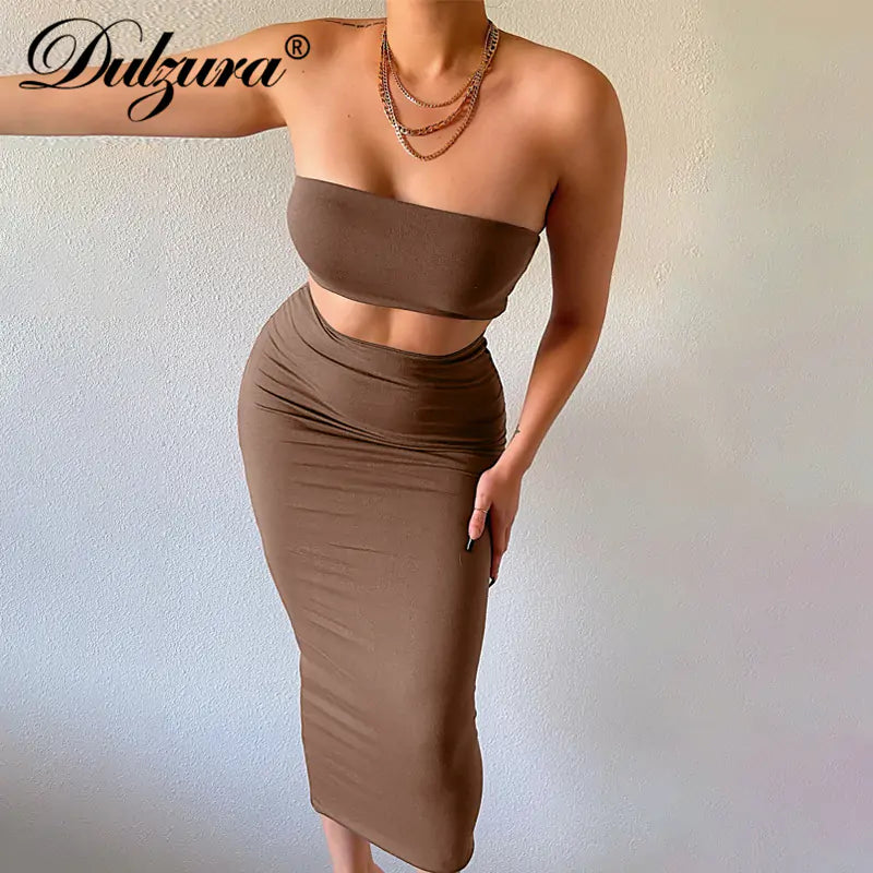 TightCurve™      |      Bodycon Tube Skirt Set