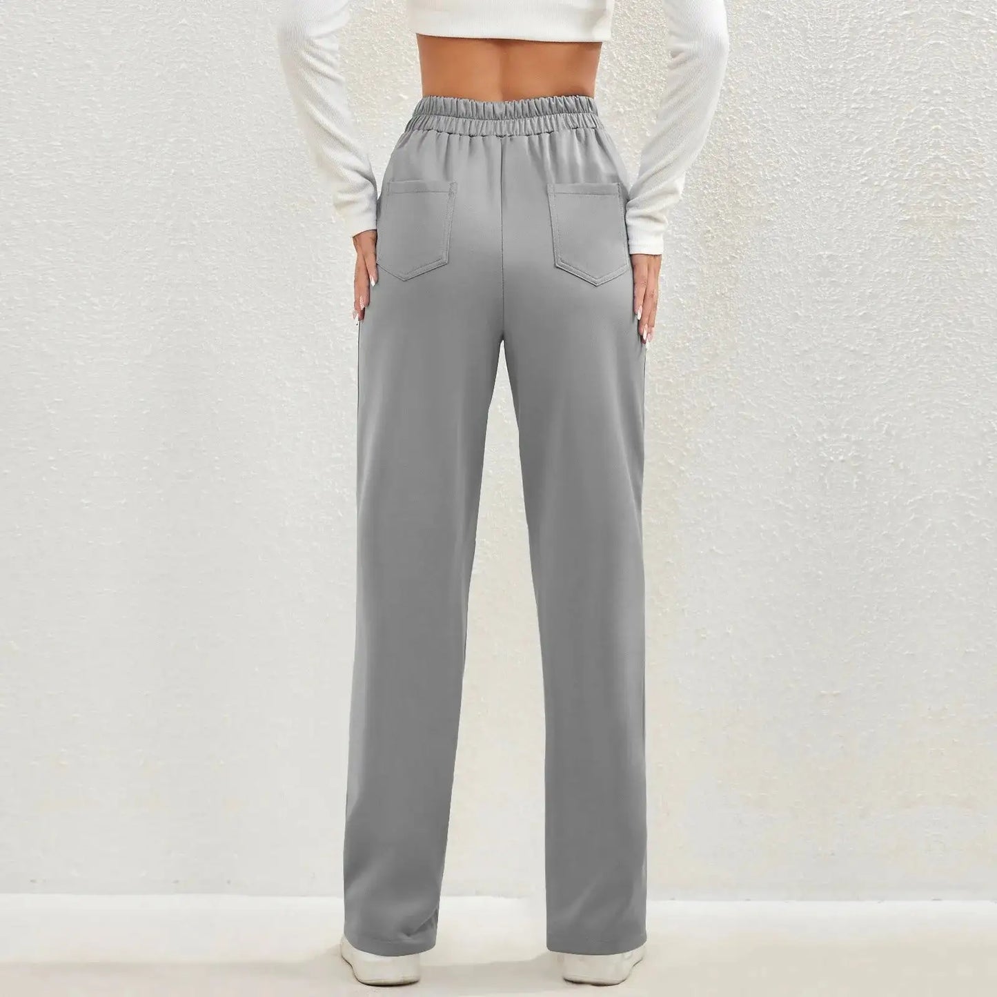 RelaxRise™        |       High- Waisted Casual Pants