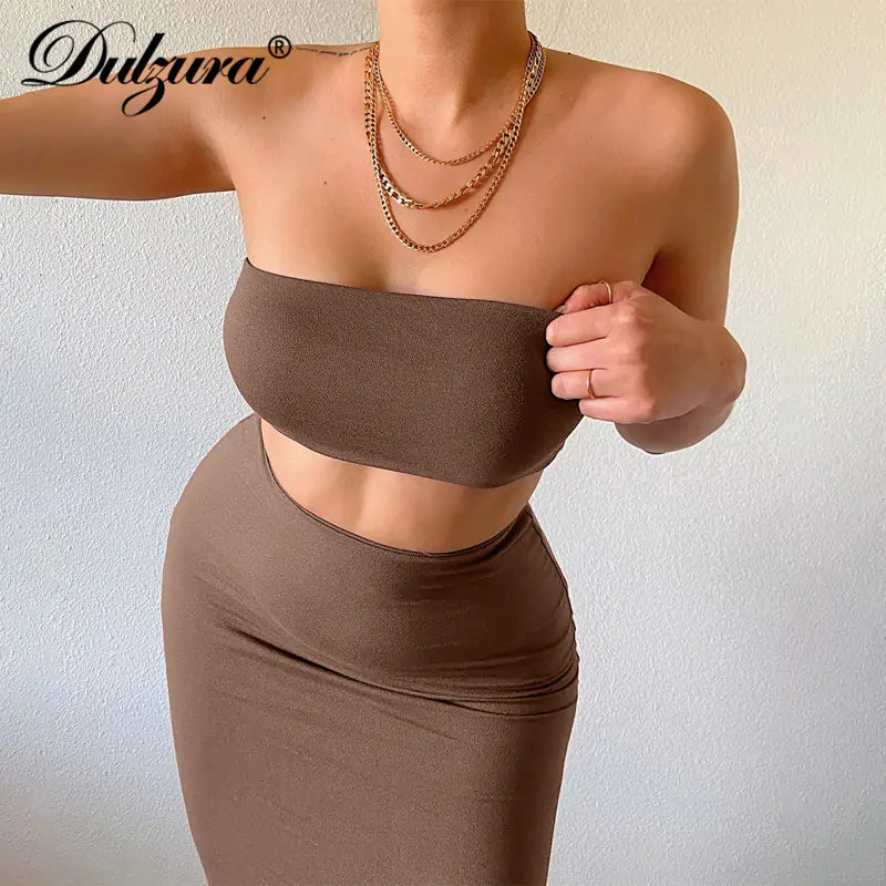 TightCurve™      |      Bodycon Tube Skirt Set