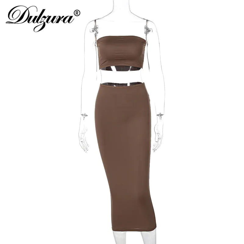 TightCurve™      |      Bodycon Tube Skirt Set