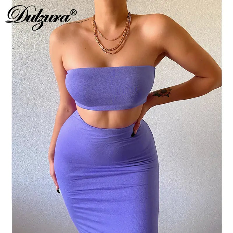 TightCurve™      |      Bodycon Tube Skirt Set