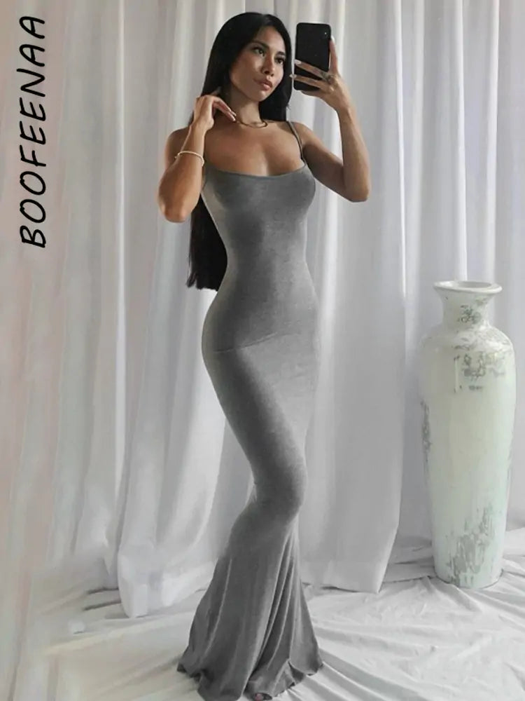 SwayBack™      |       Backless Long Maxi Dress