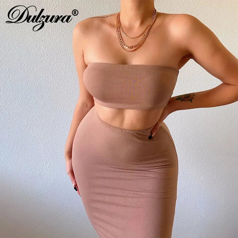 TightCurve™      |      Bodycon Tube Skirt Set