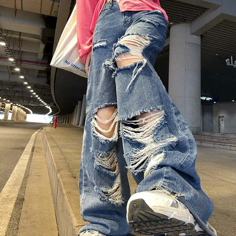 RipChic™         |       High Waist Ripped Jeans